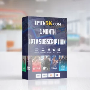 1 MONTH IPTV SUBSCRIPTION